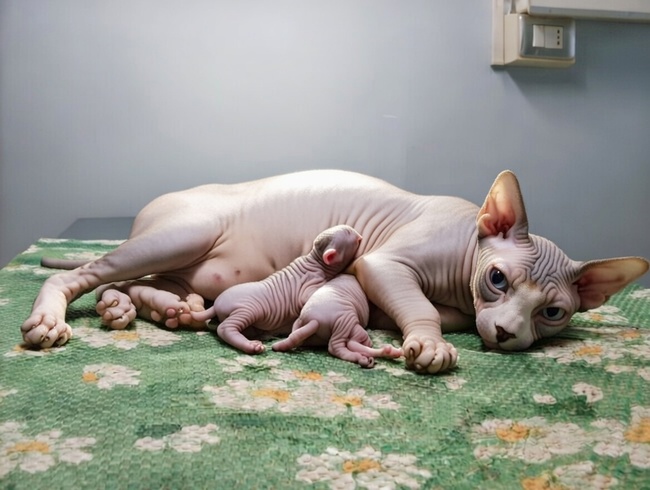 Sphynx Cuccioli Clinia Veterinaria Gaia Ancona 